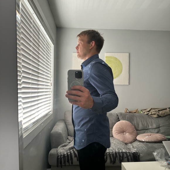 Banana Republic Men’s Shirt Slim Fit, Size M - Picture 8 of 13